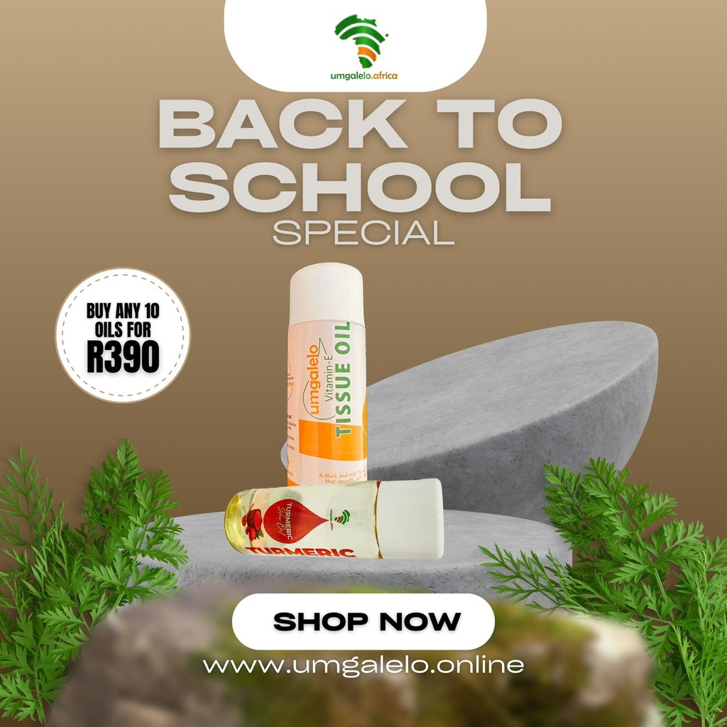 Back to school Tissue oil